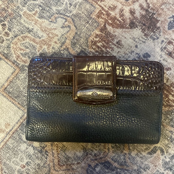 Brighton Handbags - Brighton Brown and Black Wallet